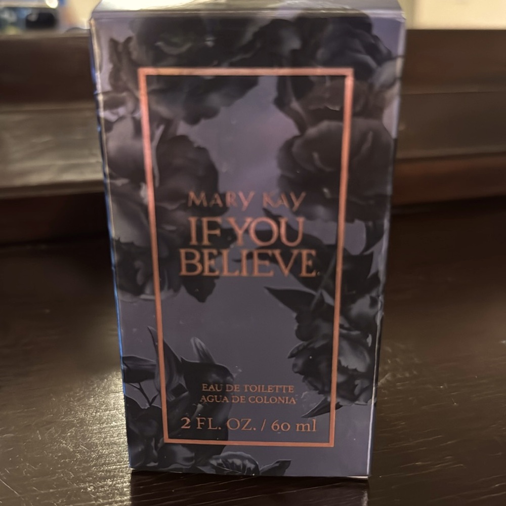 Mary Kay if you believe. New in box never used.